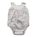 Babidu Pagliaccetto Giromanica Fantasia A Righe per Neonata 12209 BIANCO BABIDU 