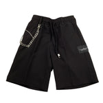 John Richmond Bermuda Tinta Unita con Elastico In Vita per Bambino RBP2522BE NERO JOHN RICHMOND 