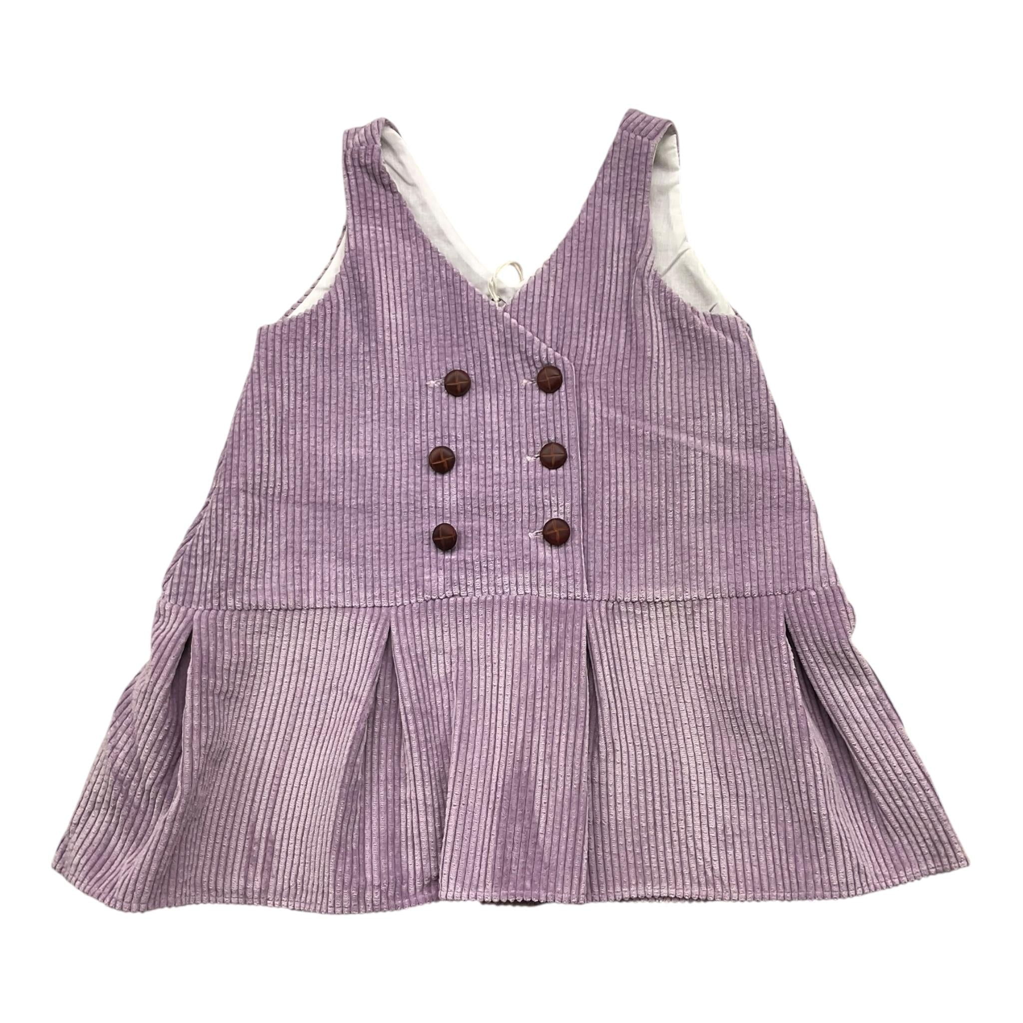 LA STUPENDERIA abito giromanica doppiopetto Lilla per Neonata TJAB44XN LILLA LA STUPENDERIA 
