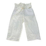 Twinset Pantalone Tinta Unita con Cintura per Bambina 231GJ2053 BIANCO TWINSET 