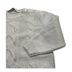 PER TE maglia girocollo tinta unita Azzurro per Neonata 44596N AZZURRO PER TE 