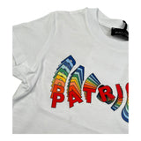 Patriot T-Shirt Girocollo Tinta Unita con Taschino per Neonato 00212 BIANCO PATRIOT 