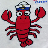 Saint Barth Maglia Tinta Unita con Stampa per Bambino 01040L BEIGE SAINT BARTH 