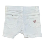 Guess Bermuda Tinta Unita con Girovita Regolabile per Neonato K4RD07WE620 BIANCO GUESS 