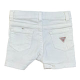 Guess Bermuda Tinta Unita con Girovita Regolabile per Neonato K4RD07WE620 BIANCO GUESS 