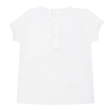 Moschino T-Shirt Girocollo Tinta Unita con Orso per Neonato MNM047X BIANCO MOSCHINO 