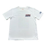 Saint Barth T-Shirt Girocollo Tinta Unita con Stampa per Bambino 0122BL BIANCO SAINT BARTH 