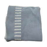 Paz Rodriguez Coperta Tinta Unita con Ricami per Neonato 03142246 AZZURRO PAZ RODRIGUEZ 