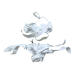 4Giveness Costume 2 Pezzi Fascia-Slip Traforato per Bambina FGBG3952 BIANCO 4GIVENESS 