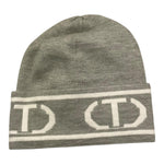 TWINSET cappello tinta unita con logo Grigio per Bambina 242GJ501D GRIGIO TWINSET 