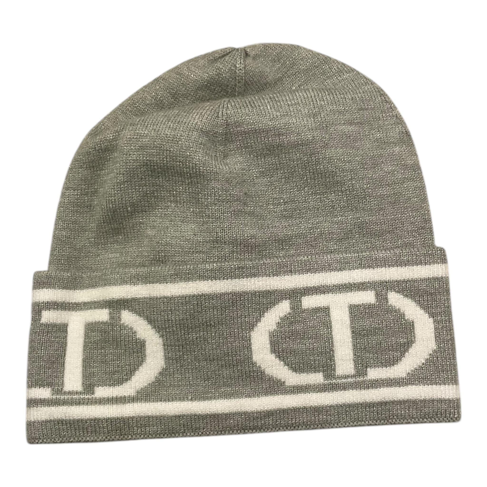 TWINSET cappello tinta unita con logo Grigio per Bambina 242GJ501D GRIGIO TWINSET 