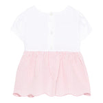 Il Gufo Completo 2 Pezzi T-Shirt-Short per Neonata P25DP386C1080 BIANCO/ROSA IL GUFO 