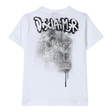 Disclaimer T-Shirt Girocollo Tinta Unita con Stampa per Bambino 25EDK58410 BIANCO DISCLAIMER 