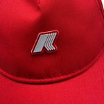 K-Way Cappello Modello Berretto Tinta Unita con Logo per Bambino K8151UW ROSSO K-WAY 