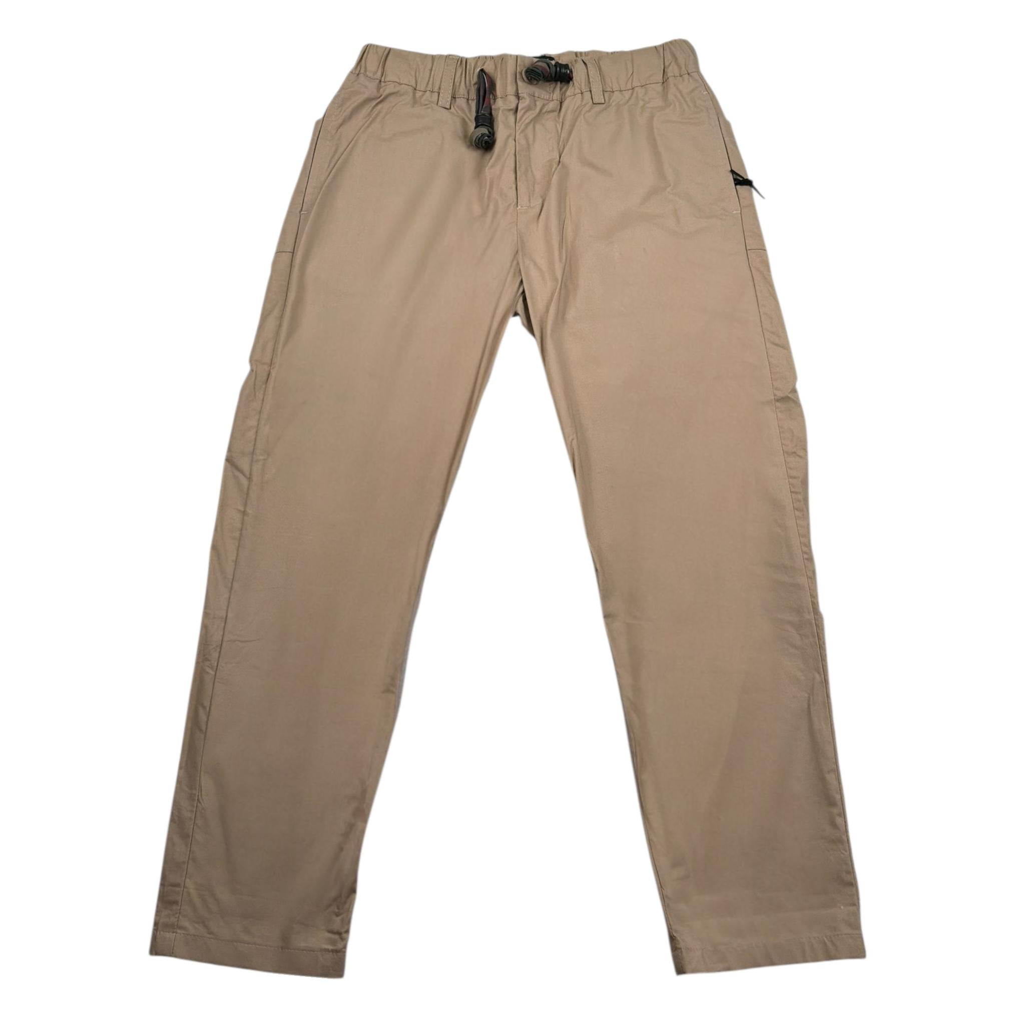 Daniele Alessandrini Pantalone Tinta Unita con Elastico In Vita per Bambino 1235P1135 BEIGE DANIELE ALESSANDRINI 