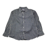 Sun68 Camicia Tinta Unita con Fantasia A Quadri per Bambino CPS35310 BLU SUN68 