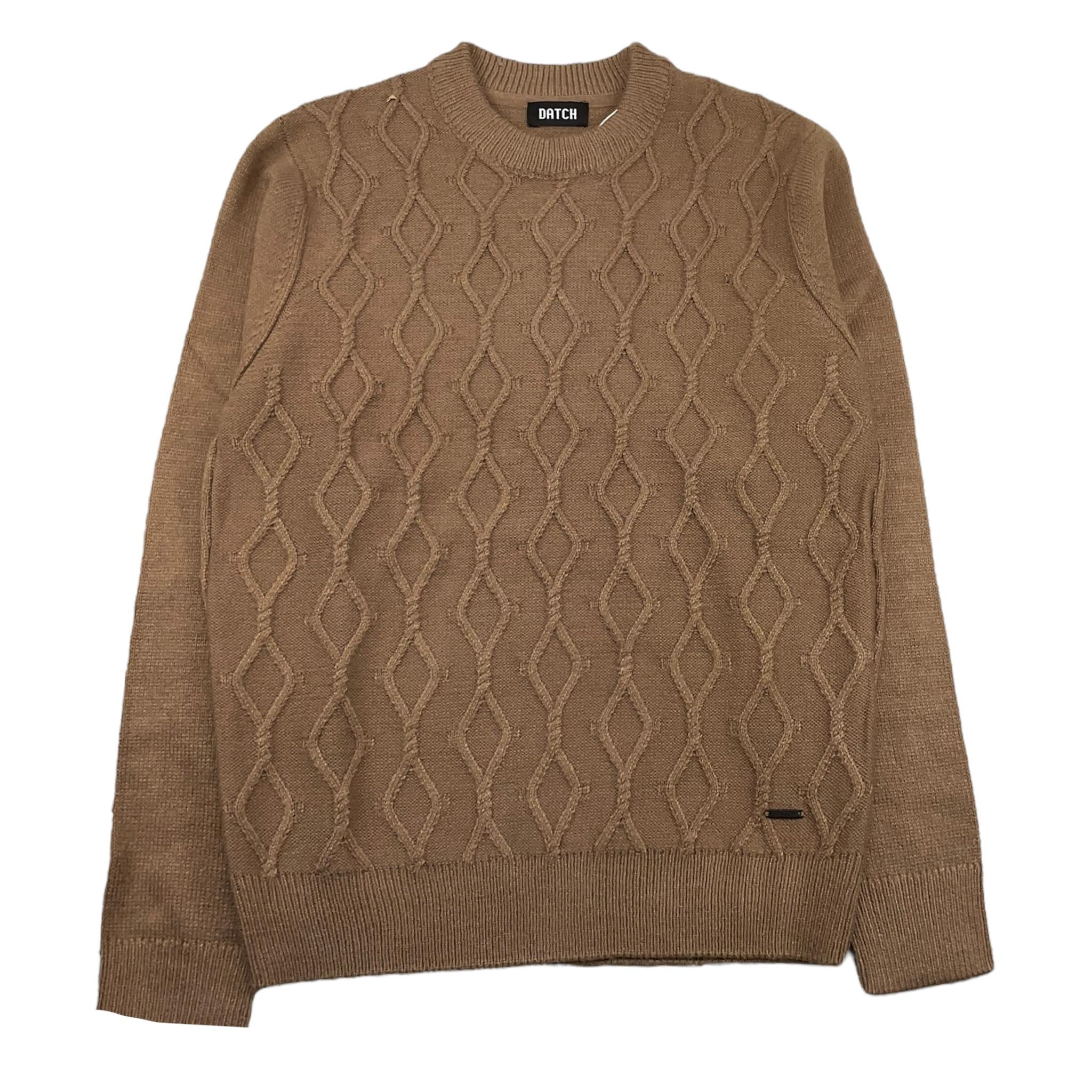 DATCH maglia girocollo tinta unita Marrone per Bambino DM9136 MARRONE DATCH 