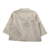 La Stupenderia Camicia Tinta Unita con Collo Coreano per Bambino TCCM73J BEIGE LA STUPENDERIA 