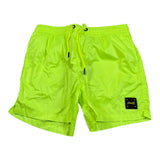 F**K Costume Modello Bermuda Tinta Unita con Logo per Bambino FJ242002FY GIALLO FLUO F**K 