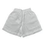 Il Gufo Short Tinta Unita con Elastico In Vita per Bambina P25PB181L6009J BIANCO IL GUFO 