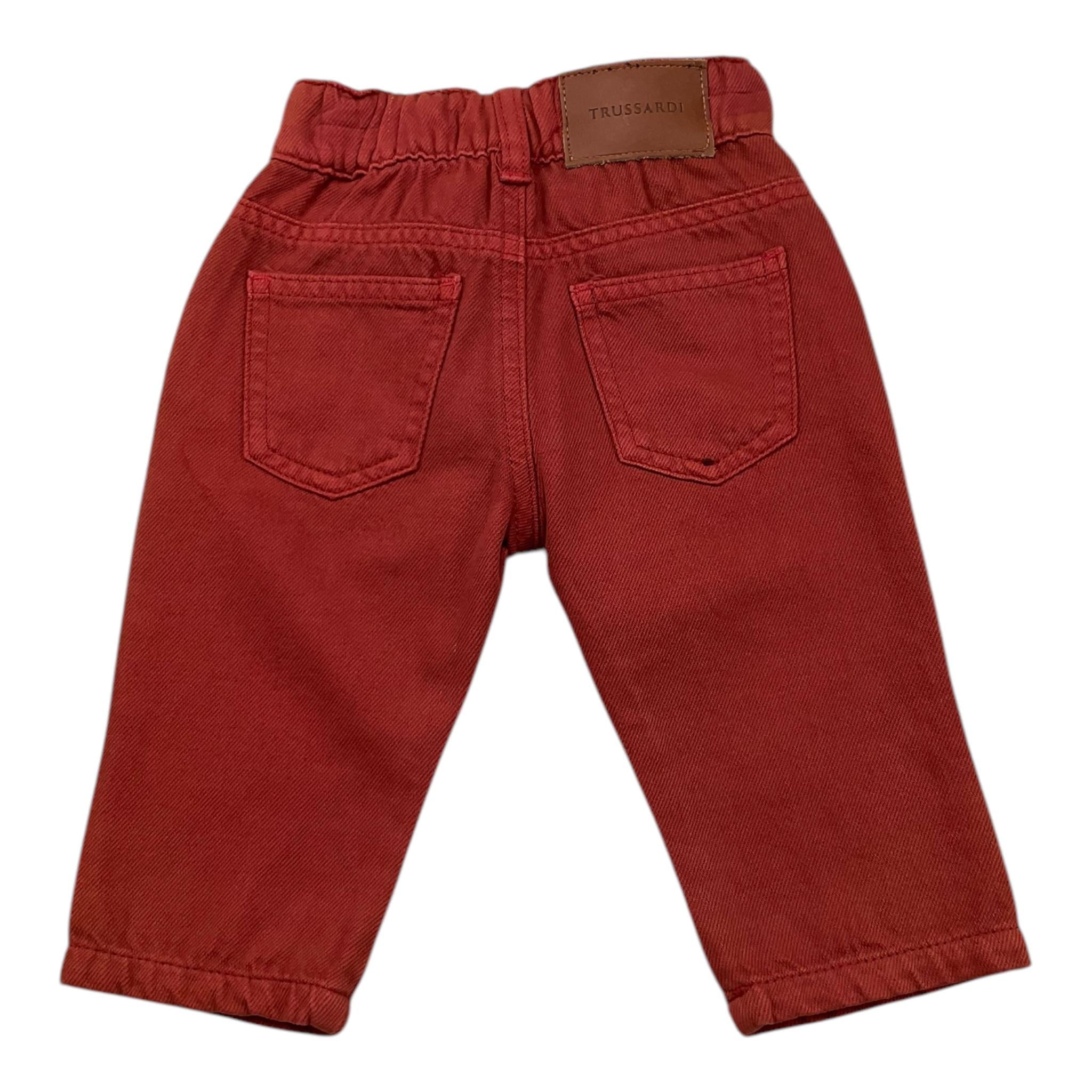 JOHN RICHMOND pantalone tinta unita cn 5 tasche Rosso per Neonato TIA25035PA ROSSO JOHN RICHMOND 