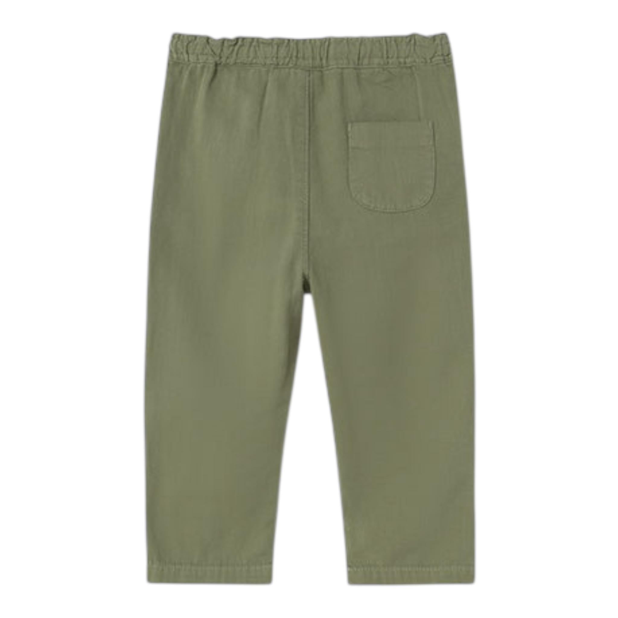 Mayoral Pantalone Tinta Unita con Girovita Regolabile per Neonato 1580X VERDE MAYORAL 