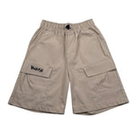 Disclaimer Bermuda Tinta Unita con Elastico In Vita per Bambino 25EDK58457 BEIGE DISCLAIMER 