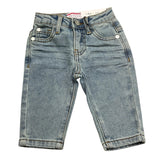 Cesare Paciotti Jeans Tinta Unita con Girovita Regolabile per Neonato PTP5162B AZZURRO CESARE PACIOTTI 