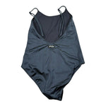 Saint Barth Costume Intero Tinta Unita con Brillantini per Bambina CECILLEJR GRIGIO SAINT BARTH 