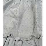 Petit Indi Abito Tinta Unita con Applicazioni per Bambina SS25BK6651X GRIGIO PETIT INDI 