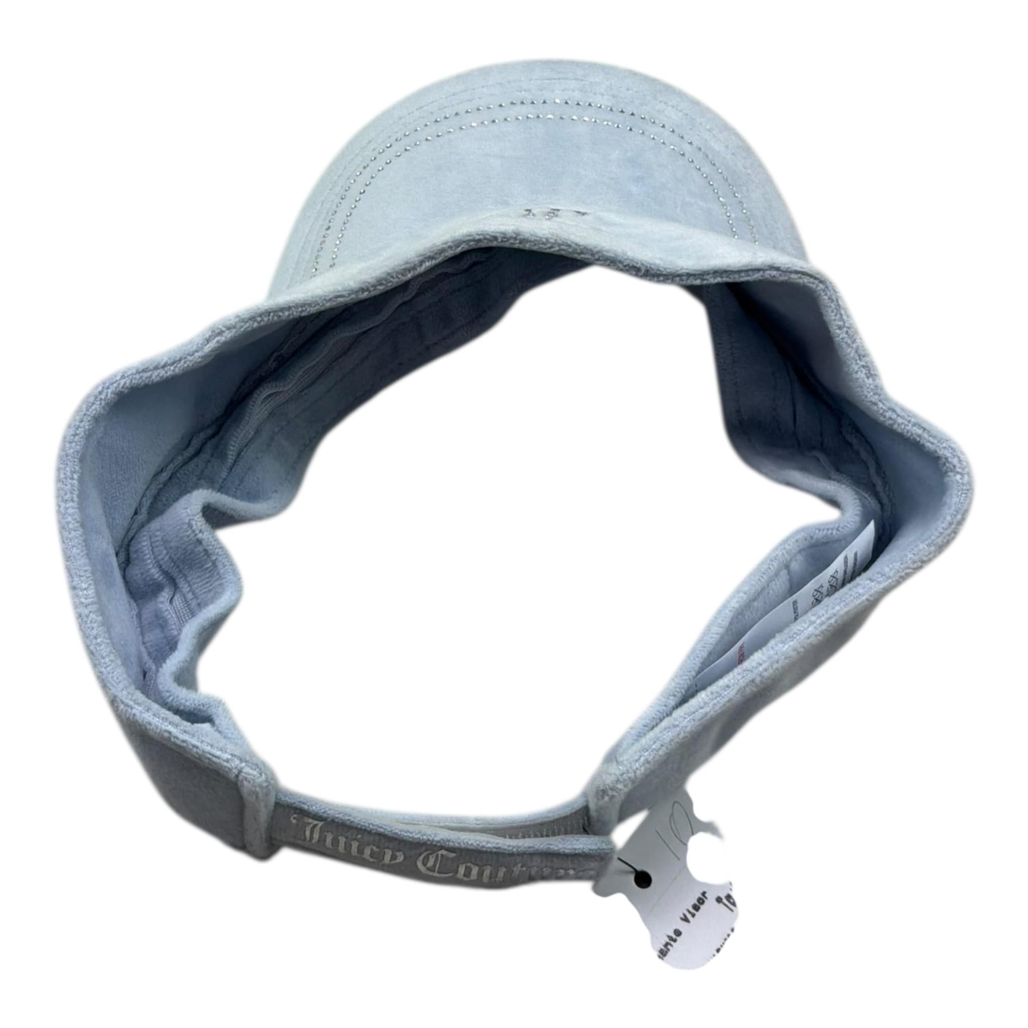 Juicy Couture Capello Tinta Unita Modello con Strappo per Bambina JBX6755 AZZURRO JUICY COUTURE 