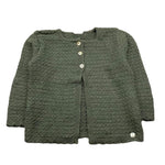 PAZ RODRIGUEZ cardigan tinta unita Verde per Bambino 001121105J VERDE PAZ RODRIGUEZ 