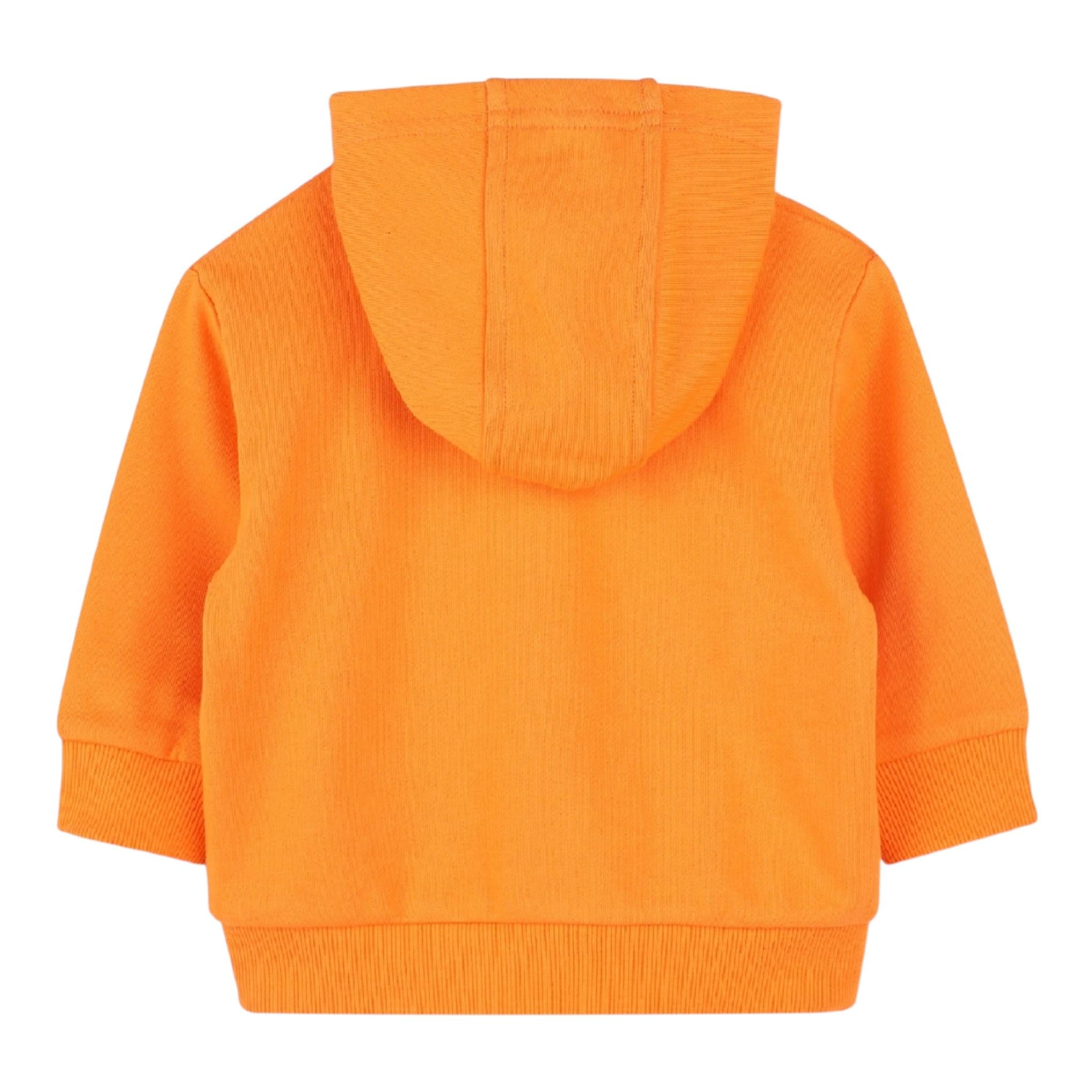 Timberland Felpa Tinta Unita con Zip E Cappuccio per Bambino T60487 ARANCIONE TIMBERLAND 