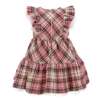 MONNALISA abito giromanica stampa fantasia Rosa per Neonata 31B911 ROSA MONNALISA 