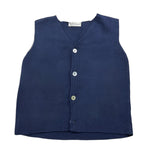 J.O. MILANO gilet tinta unita con bottoni Blu per Neonato 973Z0 BLU J.O. MILANO 