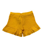 La Stupenderia Short Tinta Unita con Elastico In Vita per Bambina TJBR72O GIALLO OCRA LA STUPENDERIA 