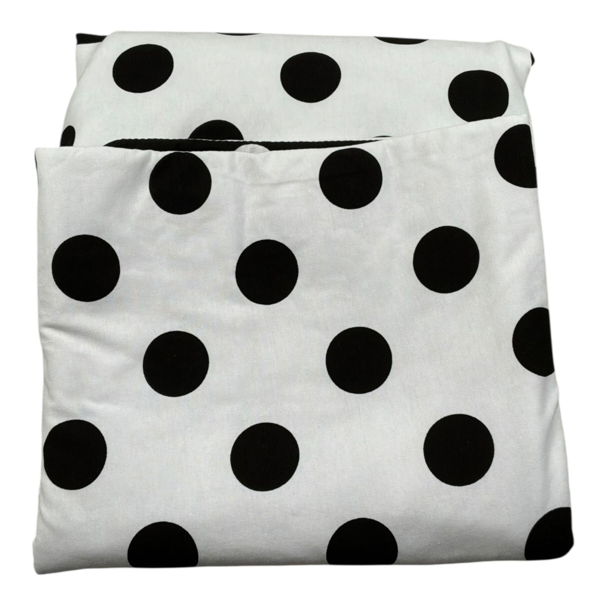 Lalalu' Coperta Tinta Unita Fantasia Pois per Neonata E22483N BIANCO NANAN 