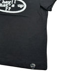 Alice Pi T-Shirt Girocollo tinta unita con Logo Nero per Bambina S232612 NERO ALICE PI 