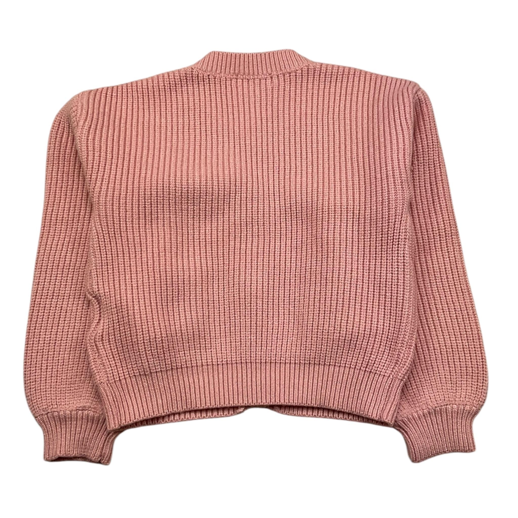 U+è BY MISS GRANT cardigan scollo a tinta unita Rosa per Bambina UE1420 ROSA U+è BY MISS GRANT 