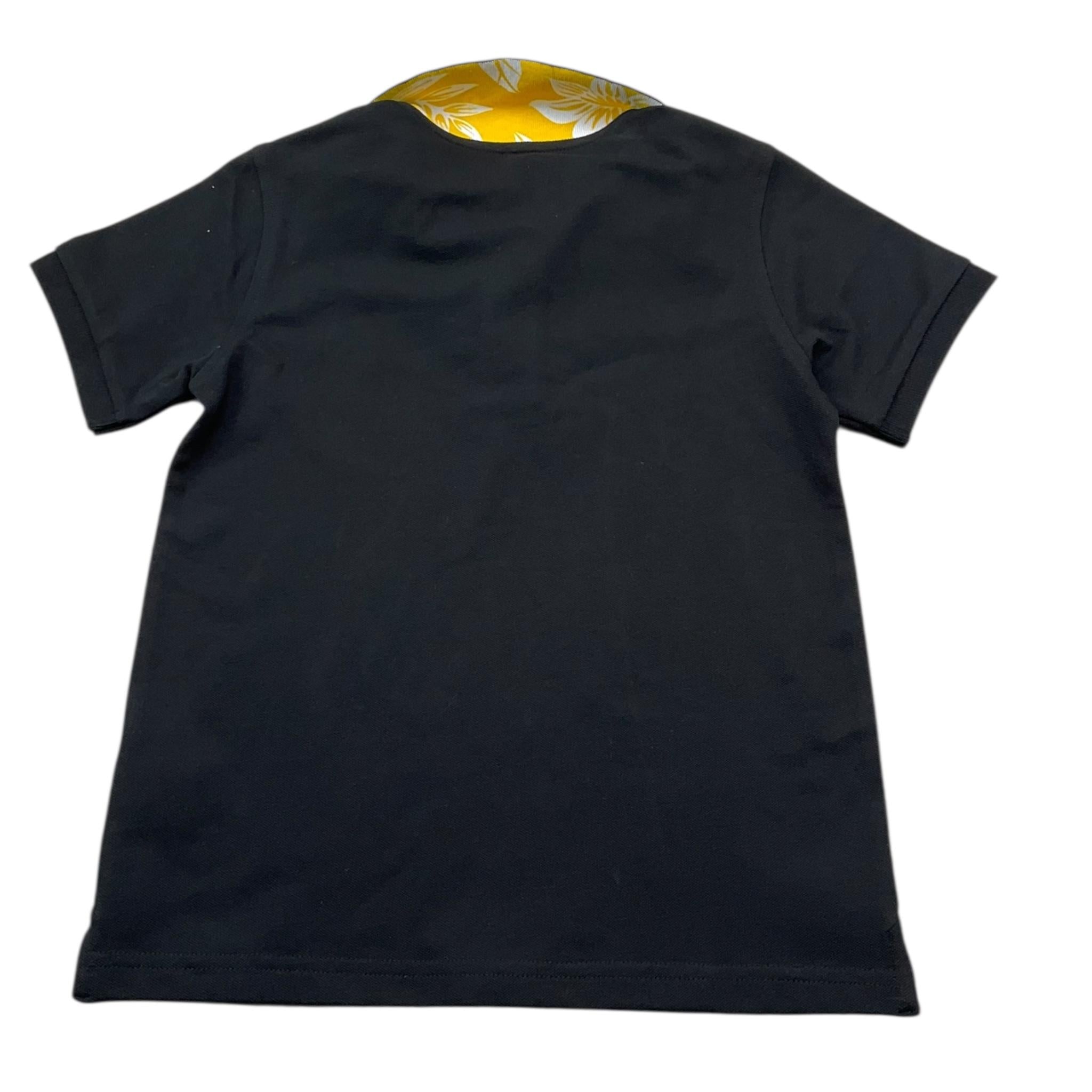 Sun68 Polo Mezza Manica Tinta Unita con Logo per Bambino A35315 NERO SUN68 