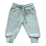 Trussardi Pantalone Tuta Tinta Unita con Logo per Neonato TIP26012PA VERDE ACQUA TRUSSARDI 