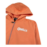 Gaelle Complet 2 Pezzi Felpa con Zip E Cappuccio-Short per Bambina 2745F00384 ARANCIONE GAELLE 