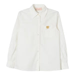 ELISABETTA FRANCHI camicia manica lunga tinta unita Panna per Bambina EFCA245 PANNA ELISABETTA FRANCHI 