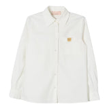 ELISABETTA FRANCHI camicia manica lunga tinta unita Panna per Bambina EFCA245 PANNA ELISABETTA FRANCHI 