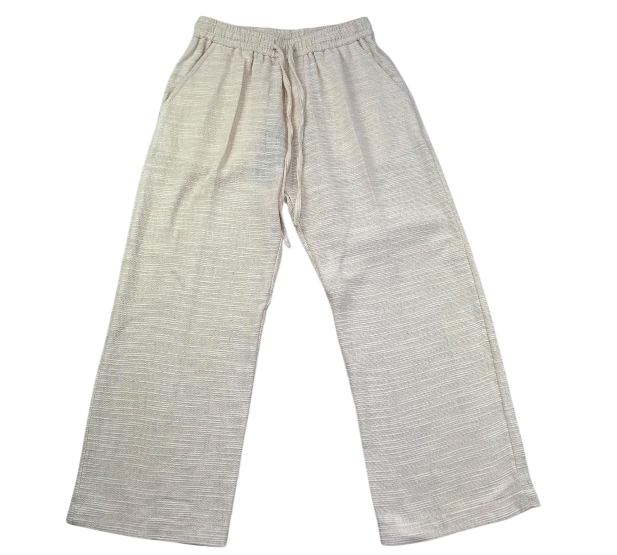 Paolo Pecora Pantalone Tinta Unita con Elastico In Vita per Bambino PP4381 SABBIA PAOLO PECORA 