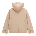 Guess Giacca Tinta Unita con Cappuccio per Bambino L4RL03WFK BEIGE GUESS 