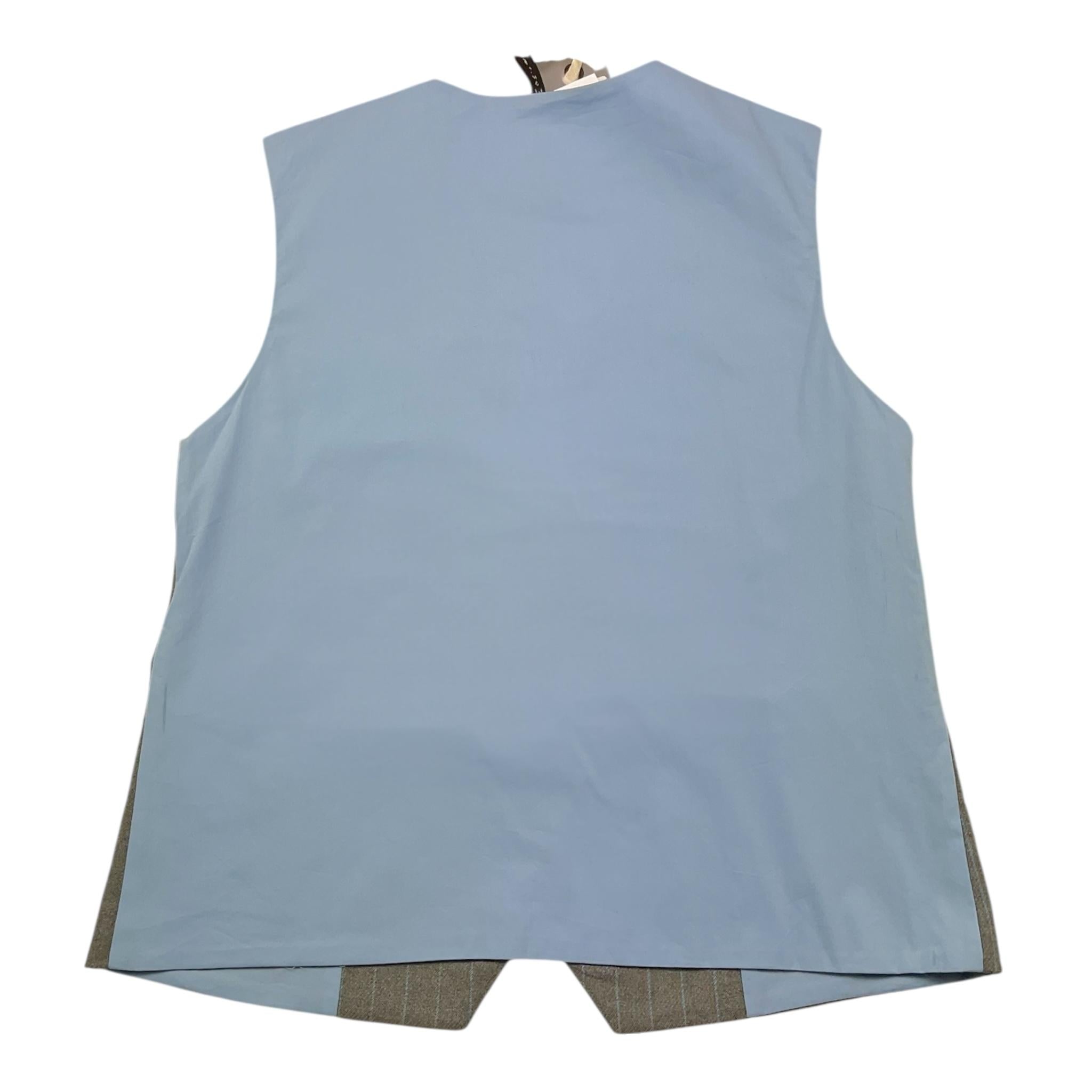 MANILA GRACE gilet tinta unita con fantasia a righe Grigio per Bambina MFJF24J141 GRIGIO MANILA GRACE 