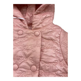 LIU JO giubbino tinta unita con cappuccio Rosa per Neonata HF4006X ROSA LIU JO 