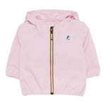 K-Way Giubbino Tinta Unita con Cappuccio per Bambina K61336WWW ROSA K-WAY 