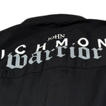 John Richmond Camicia Tinta Unita Collo Coreano per Bambino RBP24108CA NERO JOHN RICHMOND 